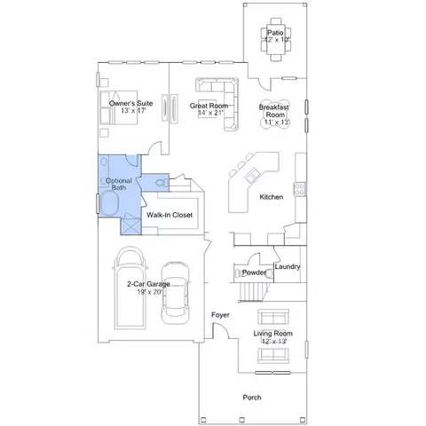 Floorplan - 142 Beamon Loop, Summerville, SC 29486 photo 4 of 7