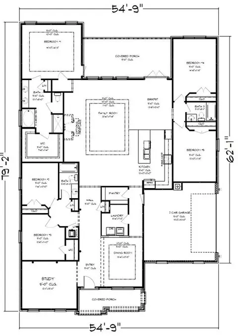 Floorplan - 9500 Mossy Rd, Biloxi, MS 39532 photo 2 of 5