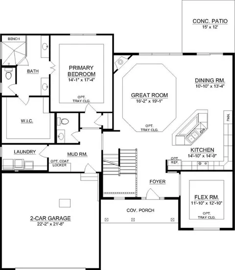 Floorplan - 200 Shyla Ct, Monroe, OH 45050 photo 1 of 3
