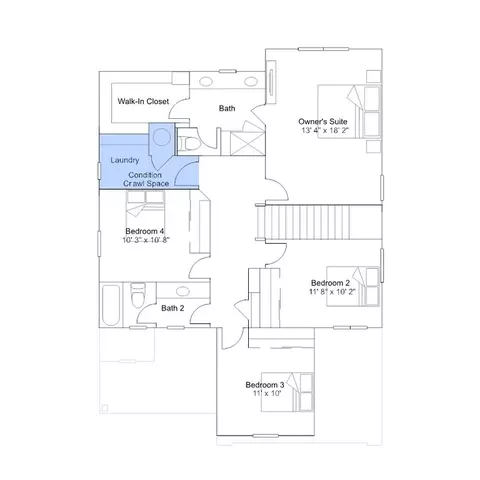 Floorplan - 7727 S Cherokee Trl, Centennial, CO 80016 photo 3 of 4