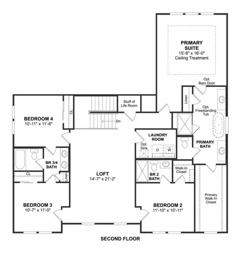 Floorplan - 129 Patterson Ct, Middletown, DE 19709 photo 2 of 3