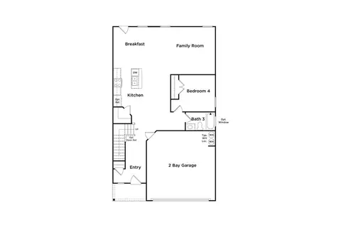Floorplan - 45 Geranium Ln, Covington, GA 30016 photo 1 of 2