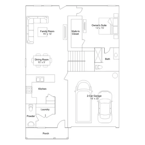 Floorplan - 5466 Horizons Edge, Milton, FL 32583 photo 1 of 2