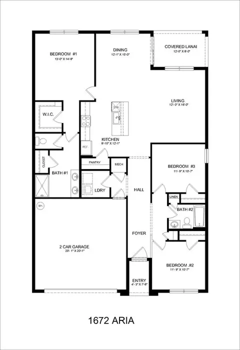 Floorplan - 17876 Shade Tree Loop, Punta Gorda, FL 33982 photo 1 of 1