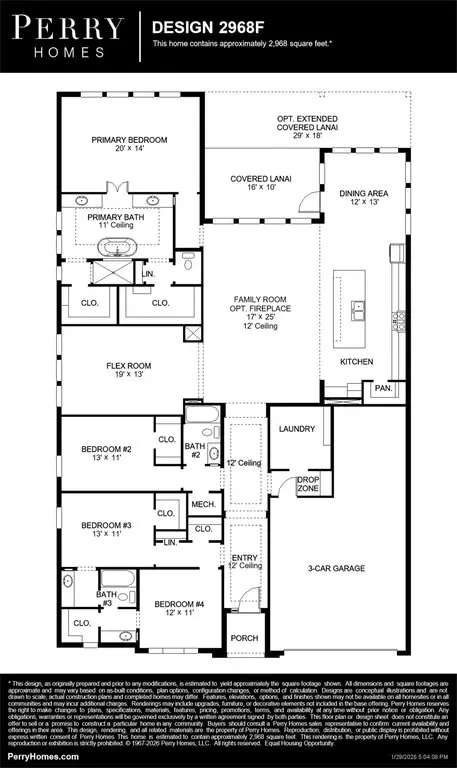 Floorplan - 2995 Blueberry Bend St, Wimauma, FL 33598 photo 1 of 1