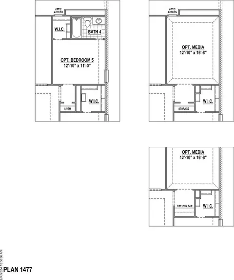 Floorplan - 1809 Hillside Stroll Dr, Lavon, TX 75166 photo 3 of 3