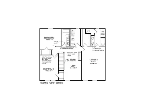 Floorplan - 1322 Trailhead Pl, Harrison, OH 45030 photo 2 of 4