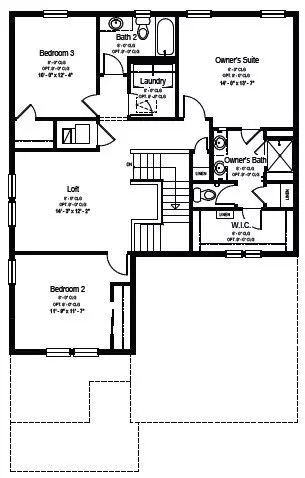 Floorplan - 3527 Bethpage Dr, Fort Collins, CO 80524 photo 2 of 3