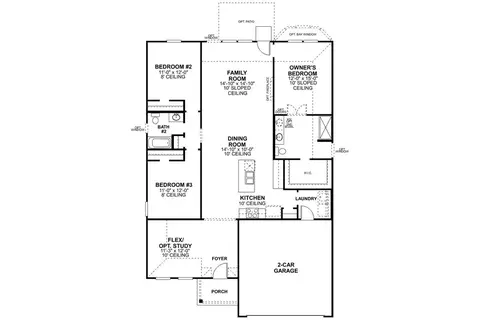 Floorplan - 6517 Adderly Rd, Pilot Point, TX 76258 photo 1 of 3