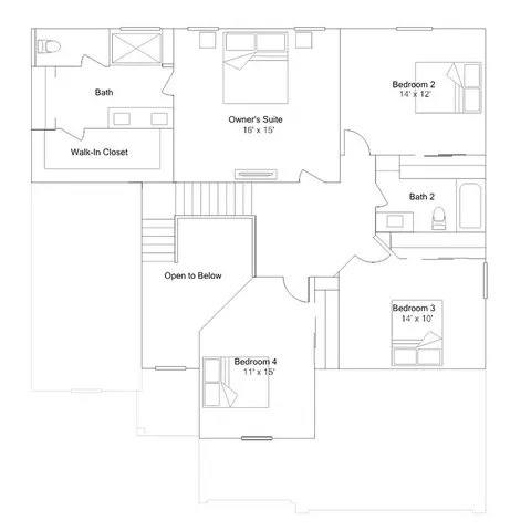 Floorplan - 8979 Hemlock Ln, Lowell, IN 46356 photo 2 of 2
