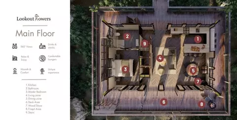 Floorplan - Pine Dr., Jackson, WY 83001 photo 1 of 3