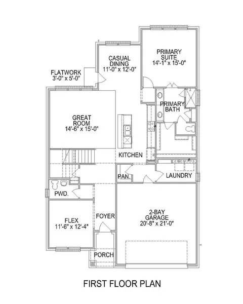 Floorplan - 4683 Bridgewood Dr, Spring, TX 77386 photo 1 of 4