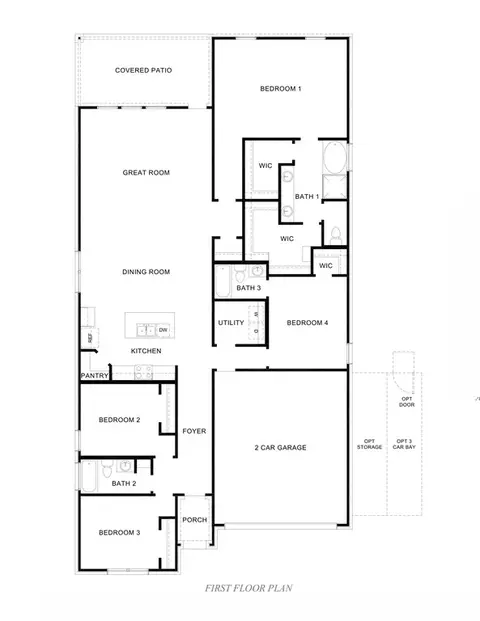 Floorplan - 428 Springfield Terrace Dr, Conroe, TX 77304 photo 1 of 2