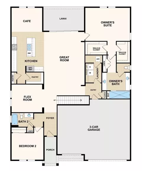 Floorplan - 636 Knotted Birch Ave, Saint Augustine, FL 32092 photo 1 of 1