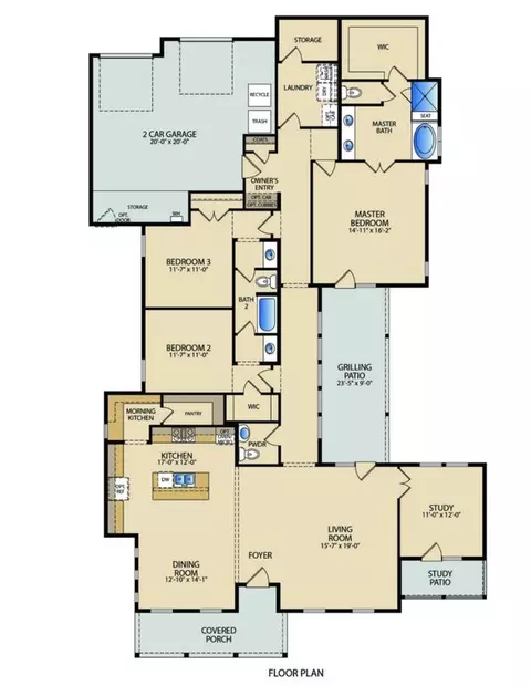 Floorplan - 7900 Skytree Dr, Austin, TX 78744 photo 1 of 1