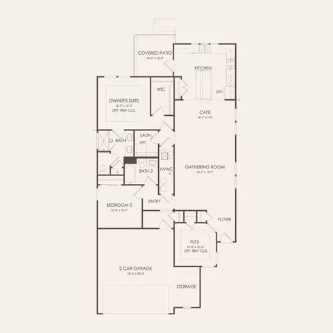 Floorplan - 3243 Del Webb Blvd, Aurora, IL 60503 photo 1 of 1