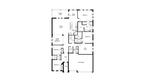 Floorplan - 16828 Stack St, Justin, TX 76247 photo 1 of 1