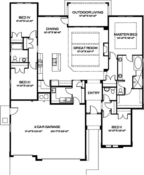 Floorplan - N Mcleod Way, Eagle, ID 83714 photo 1 of 1