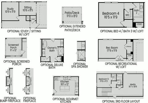 Floorplan - 852 Dragonfly Pond Way, Wake Forest, NC 27587 photo 4 of 4