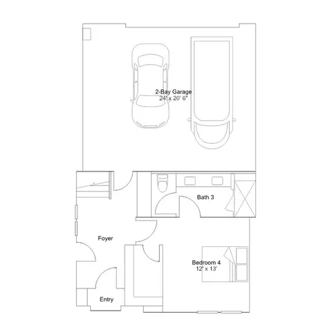 Floorplan - 259 Waterfowl, Irvine, CA 92618 photo 1 of 3