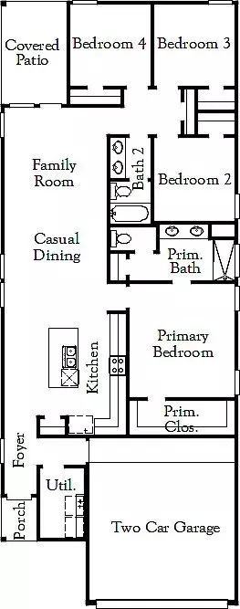 Floorplan - 12048 Moonlight Path Dr, Conroe, TX 77304 photo 1 of 1
