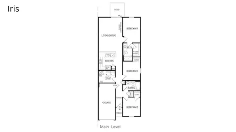 Floorplan - 577 Petry St, Hebron, IN 46341 photo 4 of 6