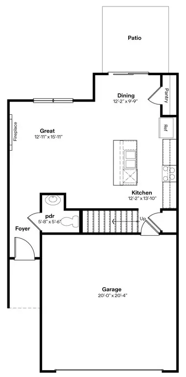 Floorplan - 7301 S 204th Ave, Gretna, NE 68028 photo 2 of 2
