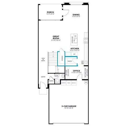 Floorplan - 324 Goldenstar Way, Napa, CA 94558 photo 2 of 3