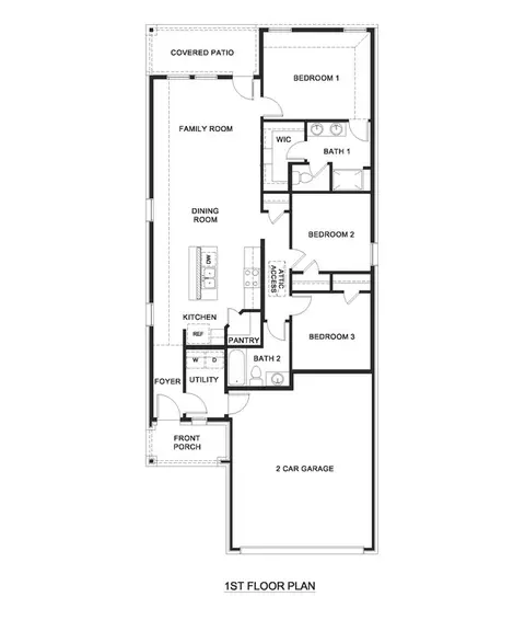 Floorplan - 2148 Hampton St, Anna, TX 75409 photo 1 of 1