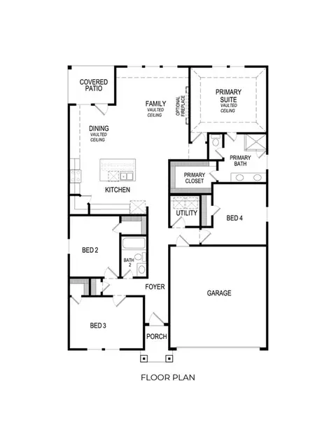 Floorplan - 400 Arches Dr, Denton, TX 76210 photo 1 of 2