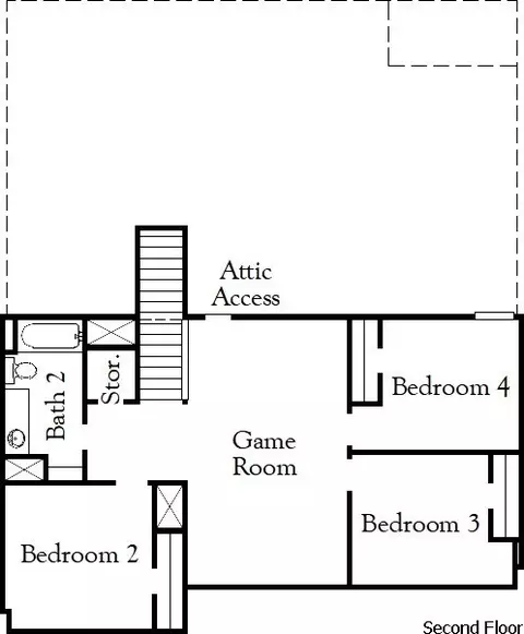 Floorplan - 205 Boatright Blvd, Jarrell, TX 76537 photo 2 of 2