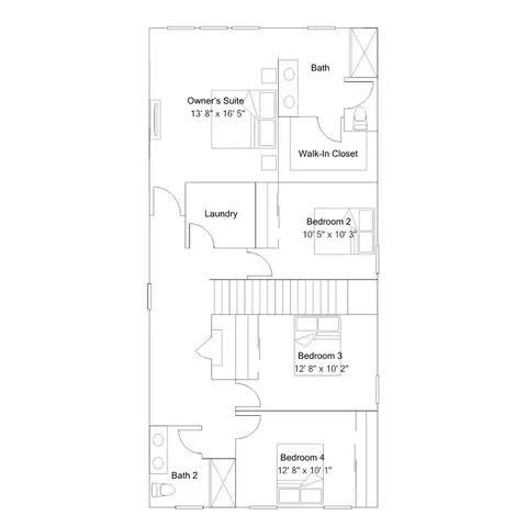 Floorplan - 5928 E Alexander Ave, Fresno, CA 93727 photo 2 of 2