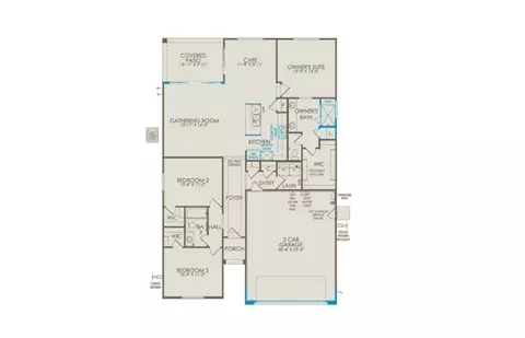 Floorplan - 2433 W Nighthawk Way, Phoenix, AZ 85045 photo 1 of 1