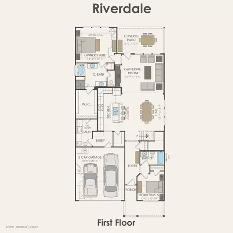 Floorplan - 612 Ruby Bend Ln, Montgomery, TX 77356 photo 1 of 2