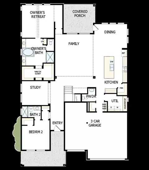 Floorplan - 217 Painters Ridge Ct, Willis, TX 77318 photo 1 of 2