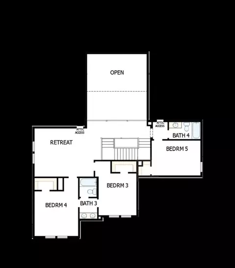 Floorplan - 217 Painters Ridge Ct, Willis, TX 77318 photo 2 of 2