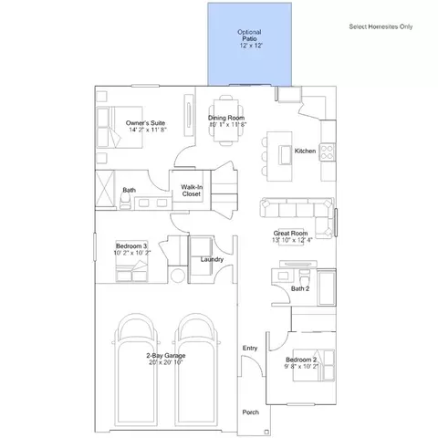 Floorplan - 8018 Black Ledge Way, Antelope, CA 95843 photo 2 of 2