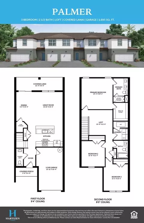 Floorplan - 2295 Red Pine Ct, Eustis, FL 32726 photo 1 of 1