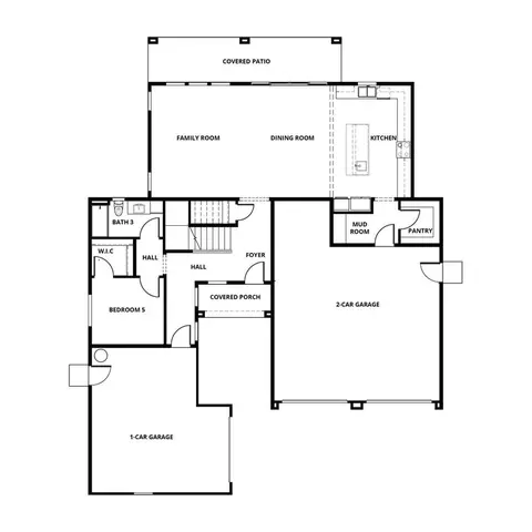 Floorplan - 7116 Jared Sheldon Dr, Rancho Murieta, CA 95683 photo 1 of 2