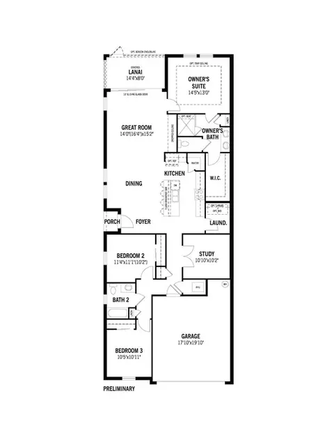 Floorplan - 18150 Wellspring Ct, Venice, FL 34293 photo 1 of 1