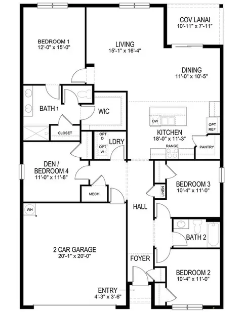 Floorplan - 17864 Shade Tree Loop, Punta Gorda, FL 33982 photo 1 of 1