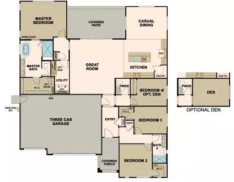 Floorplan - 7746 E 36th Pl, Yuma, AZ 85365 photo 1 of 1