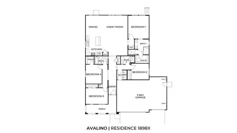 Floorplan - 23558 Evening Primrose Ct, Wildomar, CA 92595 photo 4 of 7