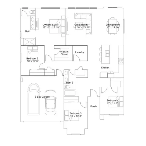 Floorplan - Jewetta & 7th Standard, Shafter, CA 93263 photo 1 of 1