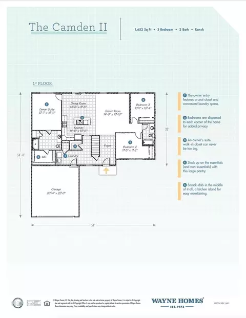 Floorplan - 3859 Eastern Rd, Norton, OH 44203 photo 1 of 1