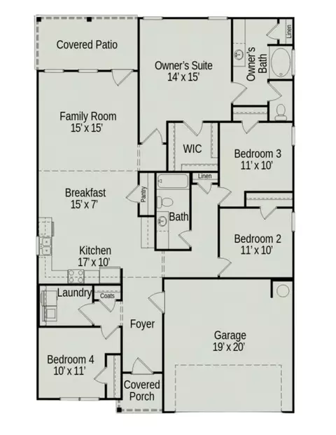 Floorplan - Bouy Blvd, Elberta, AL 36530 photo 1 of 1