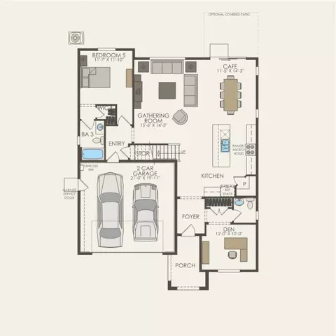 Floorplan - 1024 Shadowgate Dr, Roseville, CA 95747 photo 1 of 2