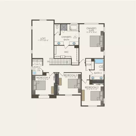 Floorplan - 1024 Shadowgate Dr, Roseville, CA 95747 photo 2 of 2