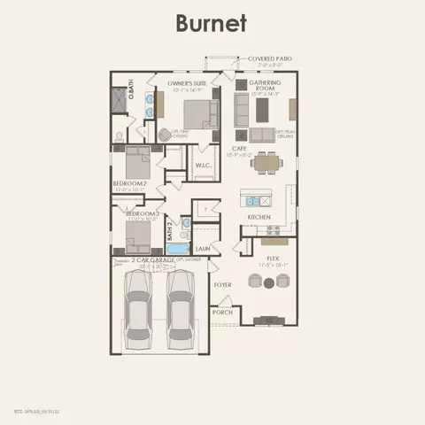 Floorplan - 1601 Josiah Dr, Anna, TX 75409 photo 1 of 2