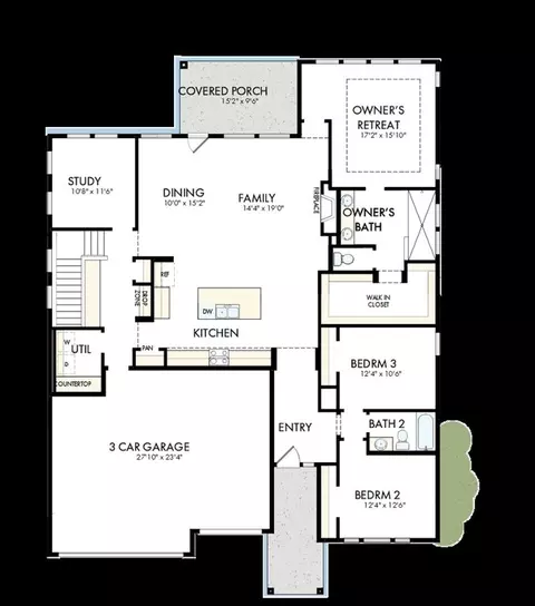 Floorplan - 24216 E 35th Dr, Aurora, CO 80019 photo 1 of 2